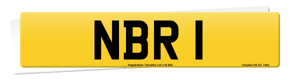 Registration number NBR 1